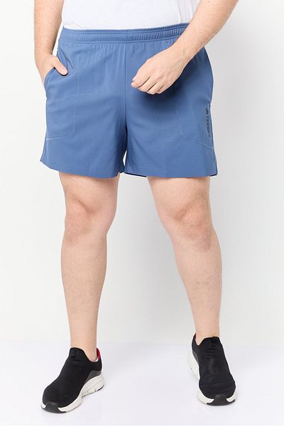 adidas Men Regular Fit Hiking Shorts, Slate Blue