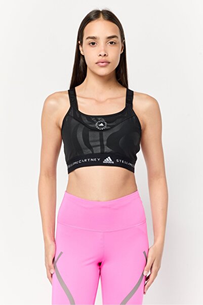 adidas حمالة صدر رياضية مبطنة بشعار العلامة التجارية للنساء من أديداس باي ستي...