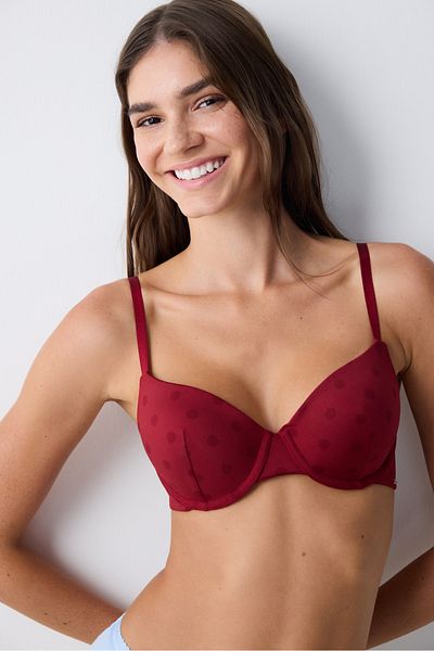 Penti Sutien Roșu Claret Essentials Full Cup