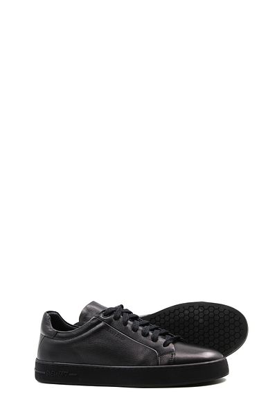 Ayakkabıhane Inside and Outside Quality Genuine Leather Black Men's Casual Daily Shoes Ah07819131501