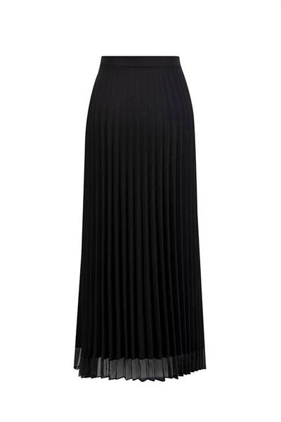 Armine Pleated Skirt 25Yt118 Black