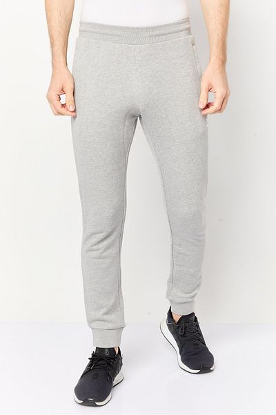 adidas Men Slim Fit Embroidered Logo Training Sweatpants, Grey