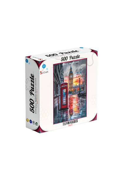 Soi Craft 500 Parça Puzzle Londra Telefon Kulübesi