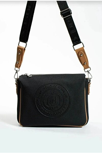 Just Polo حقيبة كروس نسائية منقوشة من العلامة التجارية Arma