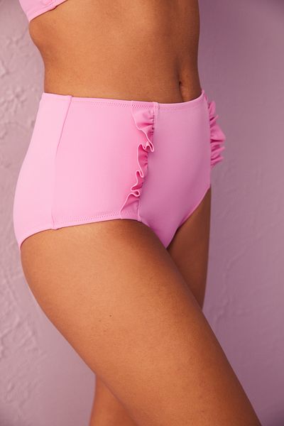Penti Φούξια Basic High Ruffle Μπικίνι Πάτος