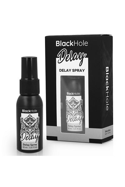 BLACK HOLE Spray prelungirea placerii, cu efect racoritor, control superior, BlackHole Delay Spray, 30ml