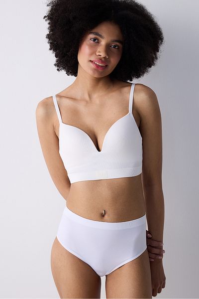 Penti Λευκό Bralet χωρίς ραφή