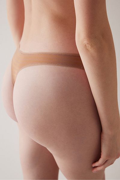 Penti Chiloți tanga Essentials Bronze