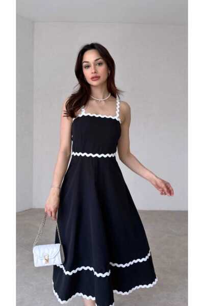 NÜANS MODA Suspender dress