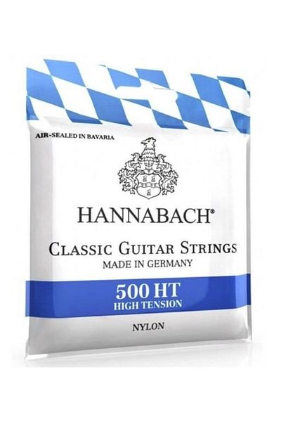Hannabach 500ht Hard Tension Classic Guitar Set
