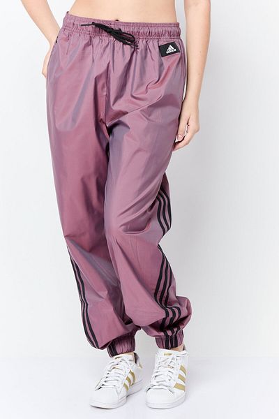 adidas Women Regular Fit Training Track Pants, Dark Purple
