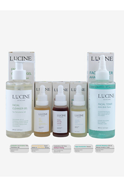 lucine skincare Tüm Cilt Tipleri İçin BaKIM SETİ