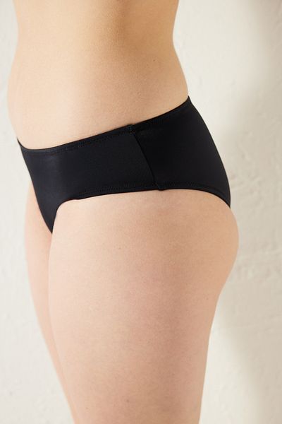 Penti Schwarzes Hipster-Bikini-Unterteil – Basic-Design