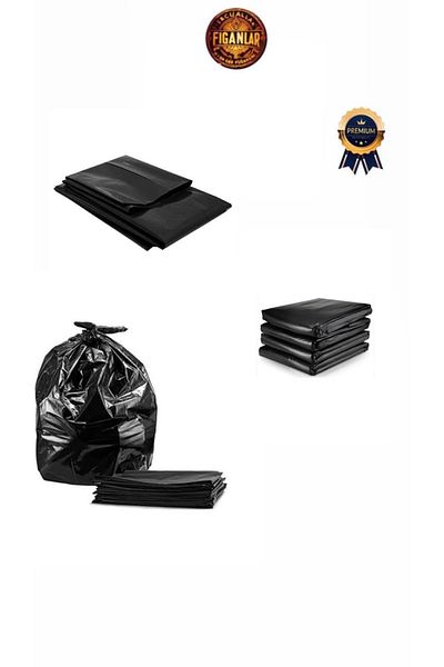 figanlar ambalaj 1St Class 25 Pieces Ultra Thick 80X110Cm Jumbo Size Garbage Bag Heavy Duty Garbage Bag Moving Bag