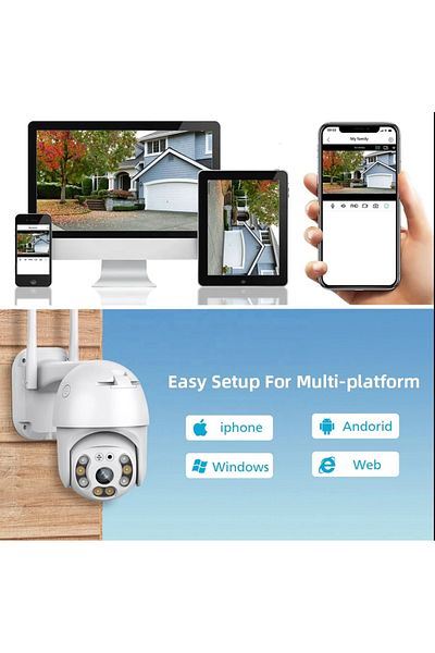 OEM WIFI surveillance camera, motion detection, night vision, waterproof, two way audio