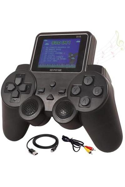 rexa Portable LCD Handheld Game Console with 520 Games
