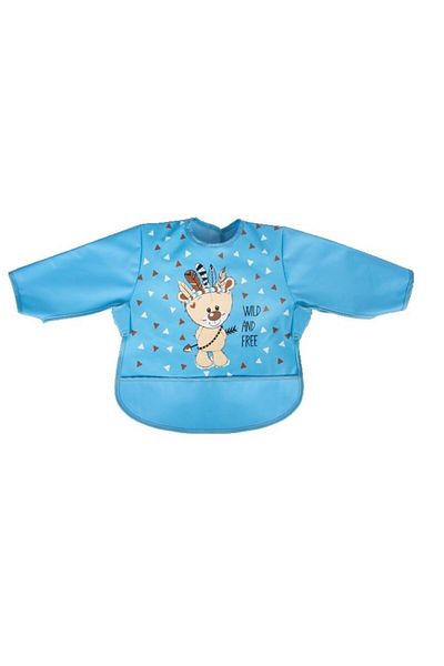 Sevi Bebe Baveta impermeabila cu maneci lungi Bear SeviBebe