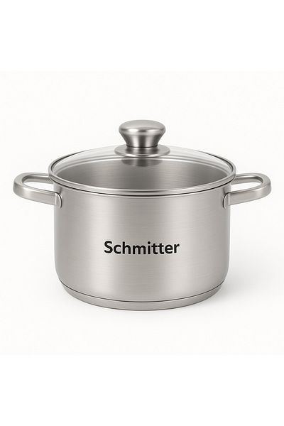 SCHMITTER Stainless Steel Pot with Lid 18 cm 2.5 Liters