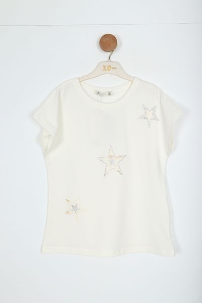 xo kids moda Girl's T-Shirt 5-9 Years 36002