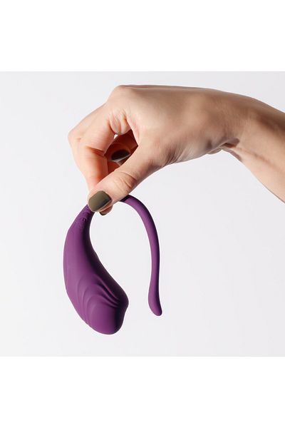 Crushious Ou Vibrator cu Telecomanda, Experienta Intensa si Design Ergonomic, Crushious Tamago, Mov