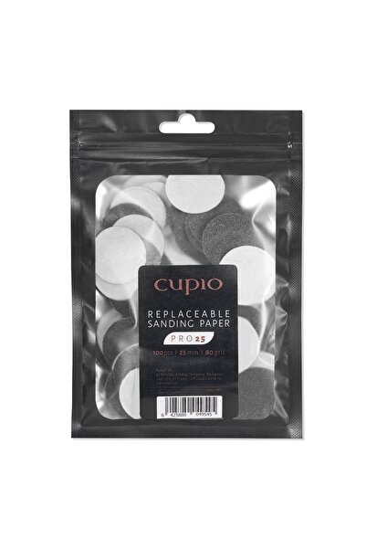 Cupio Set 100 rezerve pentru disc pedichiura Cupio PRO25 #80