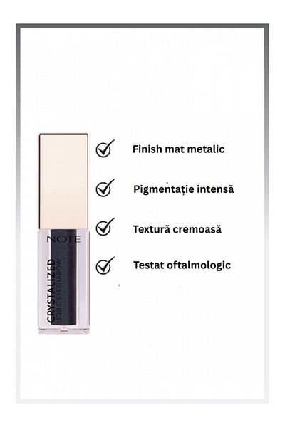 NOTE Note Cosmetics Crystalized Metallic Liquid Eyeshadow - 05 Cosmic Journey