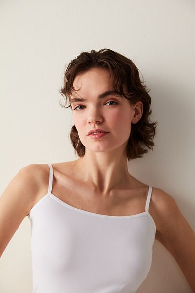 Penti Nu Basic Optisches weißes Tank-Top