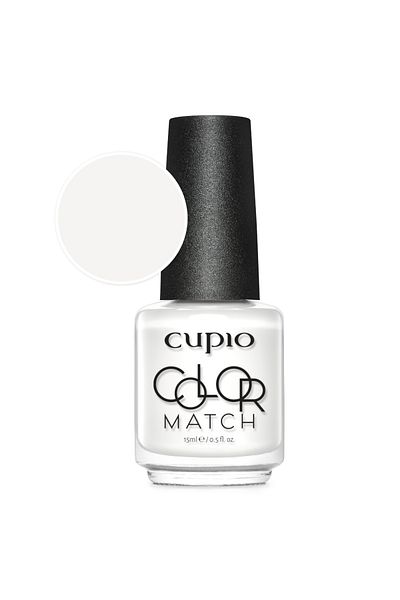 Cupio Cupio Color Match Nail Polish - Icy White 15ml