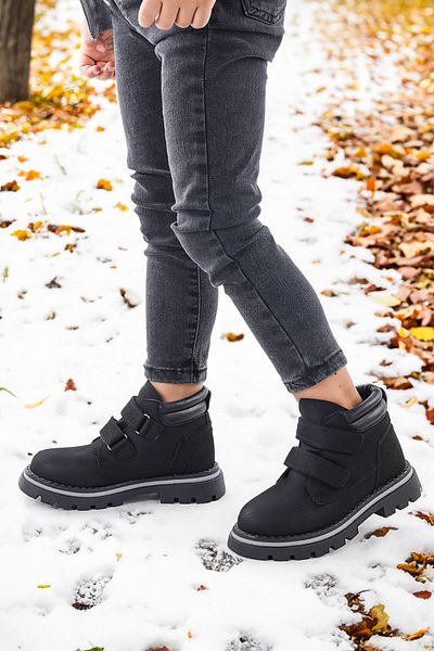 Kiko Kids Velcro Boots' Boots Shoes Arz 3340