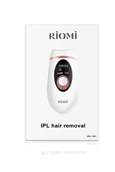 RİOMİ Ipl Lazer Epilasyon Aleti Otomatik Manuel Vücut Yüz Lazer Epilasyon Cihazı Riomi
