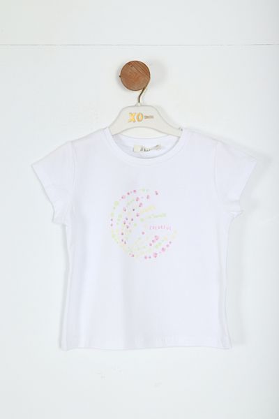 xo kids moda Girl's T-Shirt 9Months-4 Years 38641