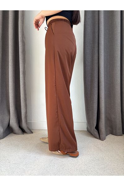 ROSSA Loose Trousers with Elastic Waist