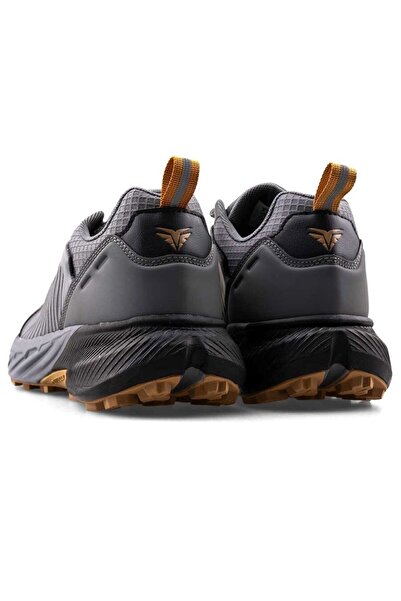 Tuğba Ortopedi 2483 Men's Gray Memory Foam Sole Comfortable Sneaker