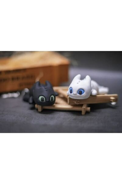 Baby Toothless and the Rage of Light - Baby Toothless - How to Train Your Dragon Animated Figures