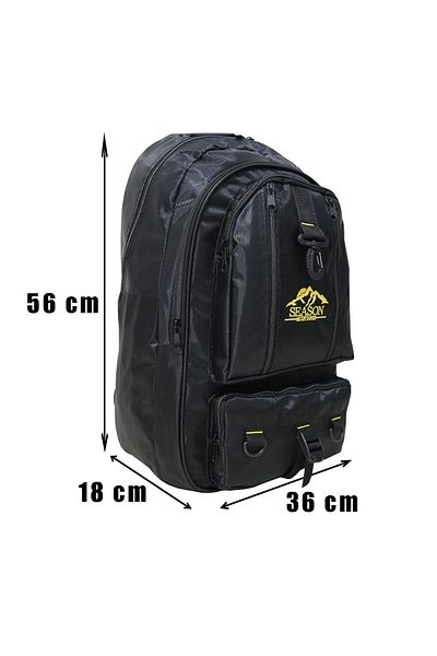 SEASON MOUNTAINER Large Size Camping Bag, Mountaineering Backpack, Thick Tent Fabric