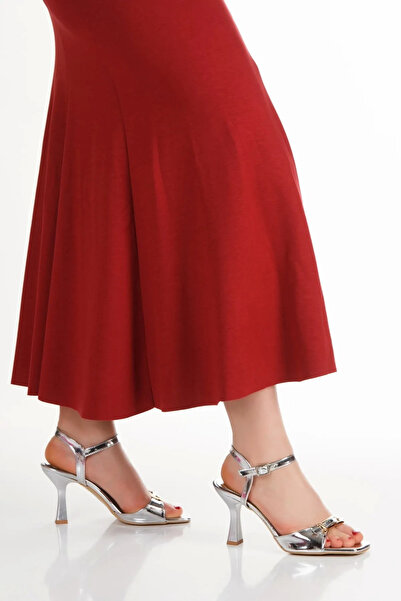 La Vivien Women's stylish front buckle thin heeled shoes