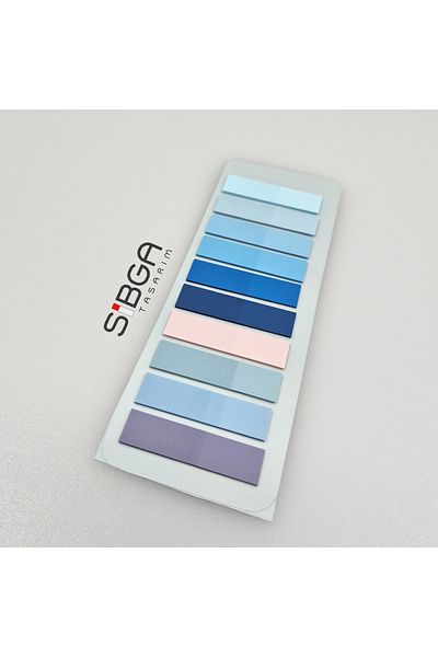 sibga tasarım Transparent Colored Postit Post-it Post It.Bookmark Bookmark Postit Sticker Note Paper 200 Sheets