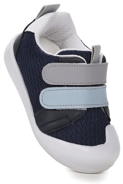 Kiko Kids Textilní první krok Chlapecké sportovní boty na suchý zip