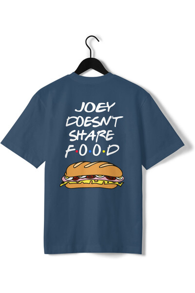 Other Joey's T-shirt doesn't share food