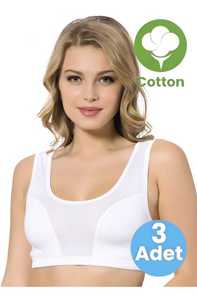 Tezzgelsin Women's 3-Piece Oversize Body Bra