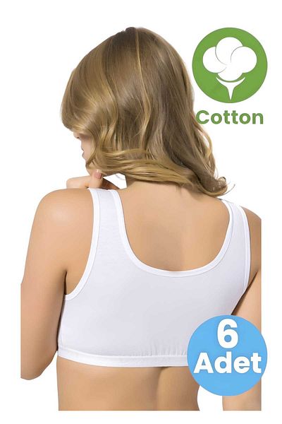 Tezzgelsin Women's 6-Pack Body Bra