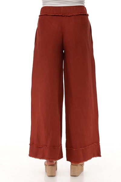 Ranasubaşı 2124 Linen Trousers Tile