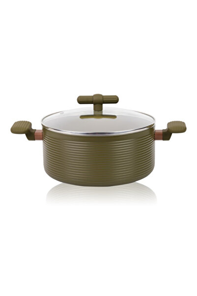 GRÜNBERG Grunberg aluminum saucepan 4.3L, 24x11 cm non-stick interior, heat-r...