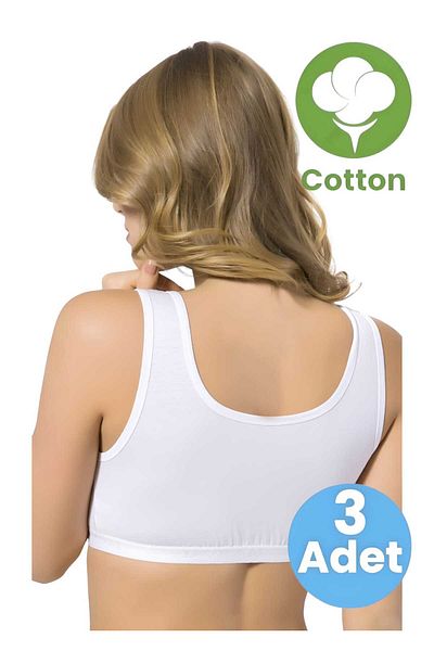 Tezzgelsin Women's 3-Pack Body Bra
