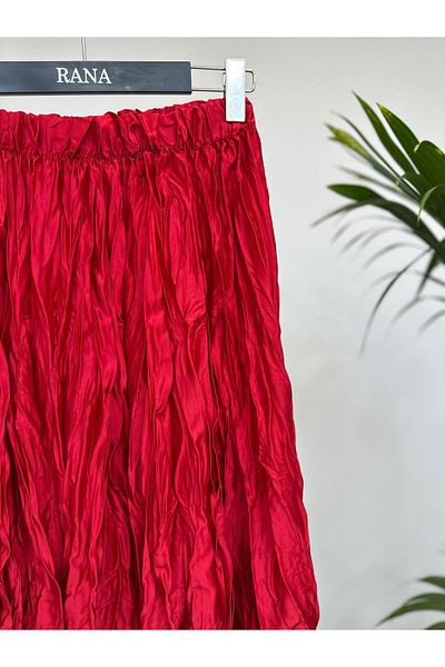 Ranasubaşı Imported Crash Skirt Red