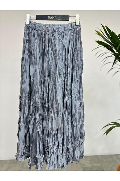 Ranasubaşı Imported Crash Skirt Light Gray