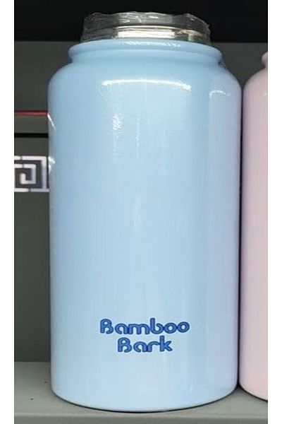 Bamboo Bark 750 ML Insulated Water Bottle with Sipper Lid – Stainless Steel Double Wall Vacuum Flask