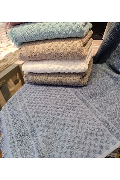 Esila Life Набір рушників з бахромою, 6 штук, 100% бавовна, 50x90