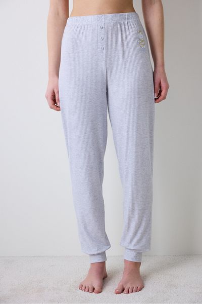 Penti Pantaloni de pijama Bowtiful - Pantaloni tăiați relaxat