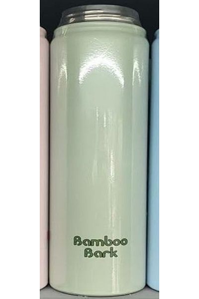 Bamboo Bark 750 ML Insulated Water Bottle with Sipper Lid – Double Wall Vacuum Flask for Hot & Cold Water